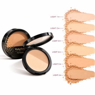Polvo Compacto Piel Clara Ruby Rose