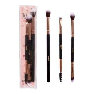 Kit De Ojos 3 Brochas Bt06 Trendy