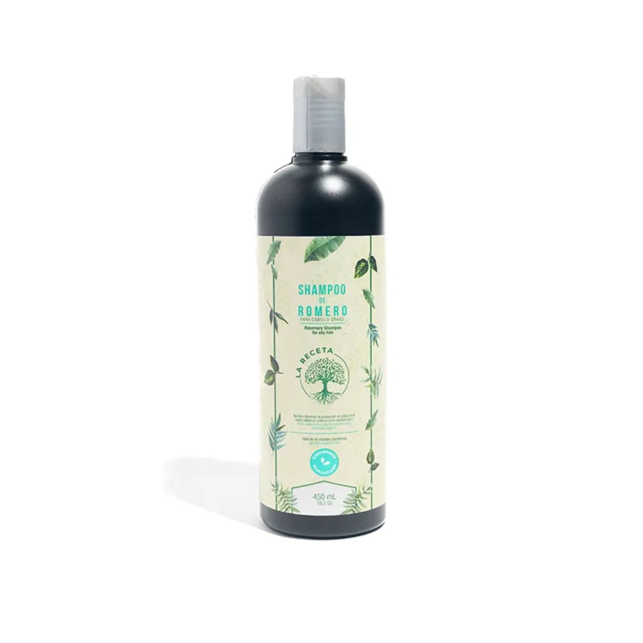 Shampoo De Romero Para Cabello Graso 450Ml La Receta Cbd