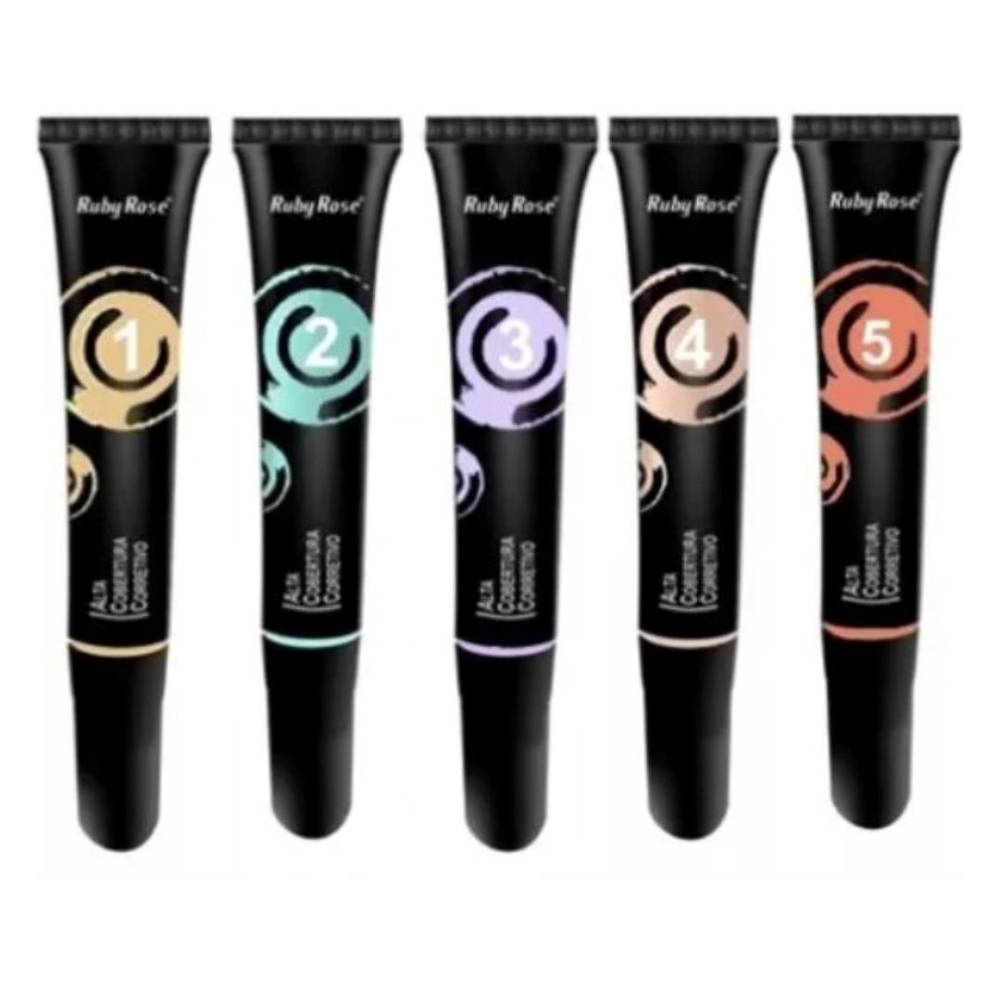 Corrector De Alta Cobertura Colores Ruby Rose — Ruby-Rose