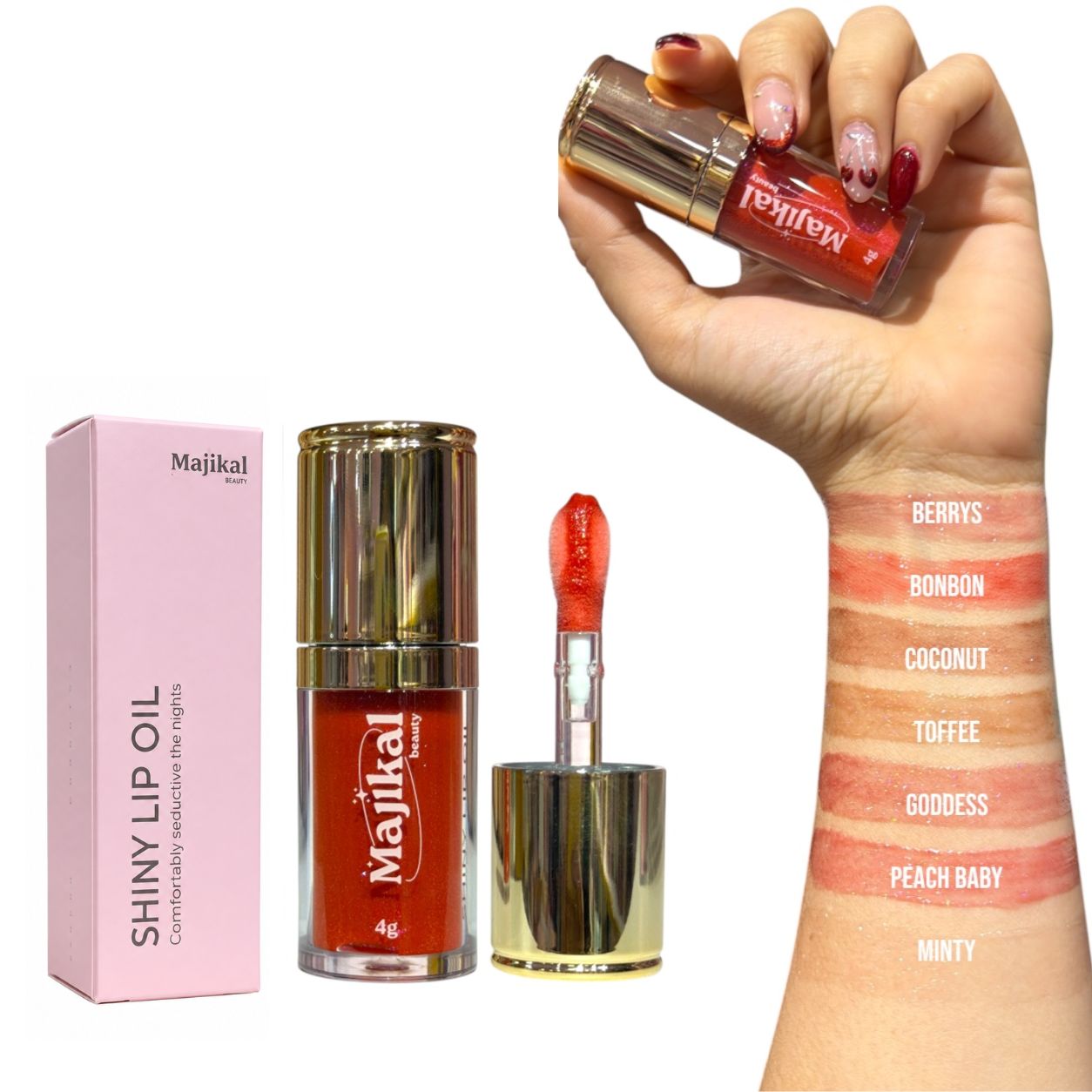 Shiny Lip Oil Majikal — Hidratante de Labios