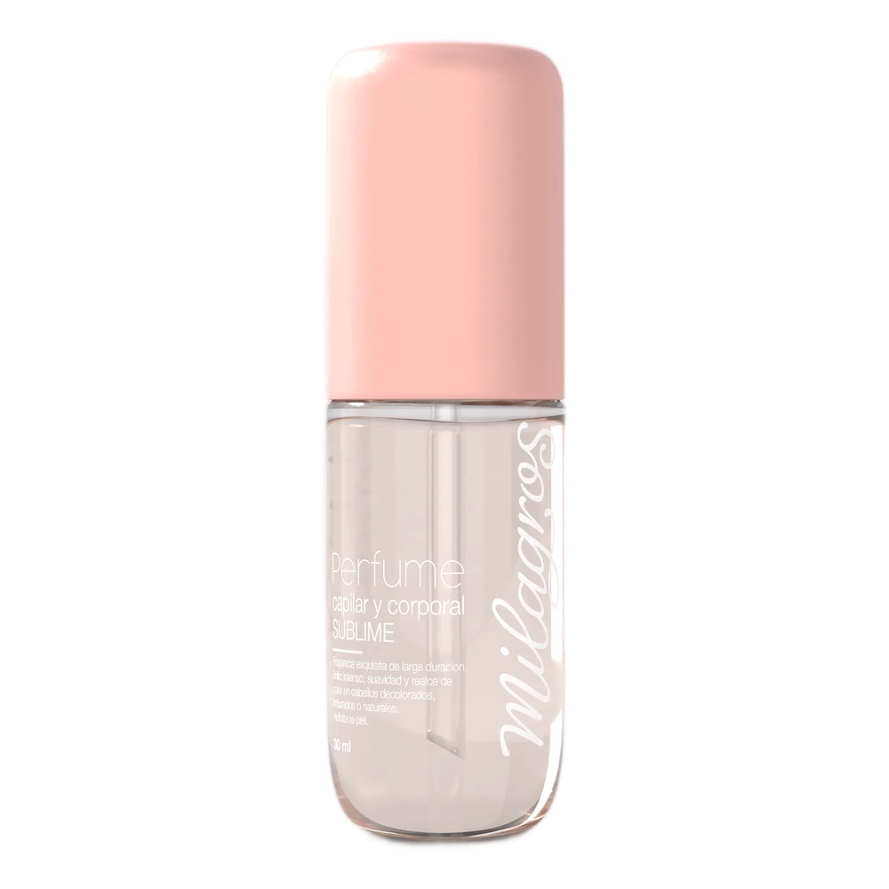 Mini Perfume Capilar Y Corporal Sublime Milagros 30 Ml PT62 — Cabello