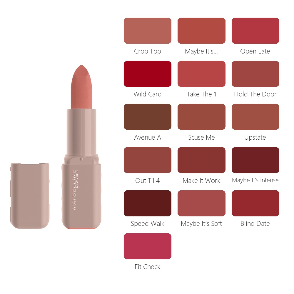 Labial En Barra Hidratante Maybelline 3.4g