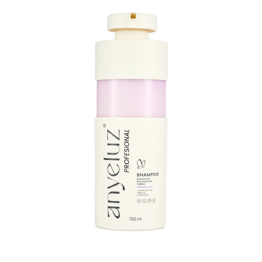 Shampoo Profesional Reparacion Restauracion Y Brillo Anyeluz 700Ml PT0381 — Cabello