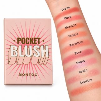 Rubor Compacto Pocket Blush Montoc 7g