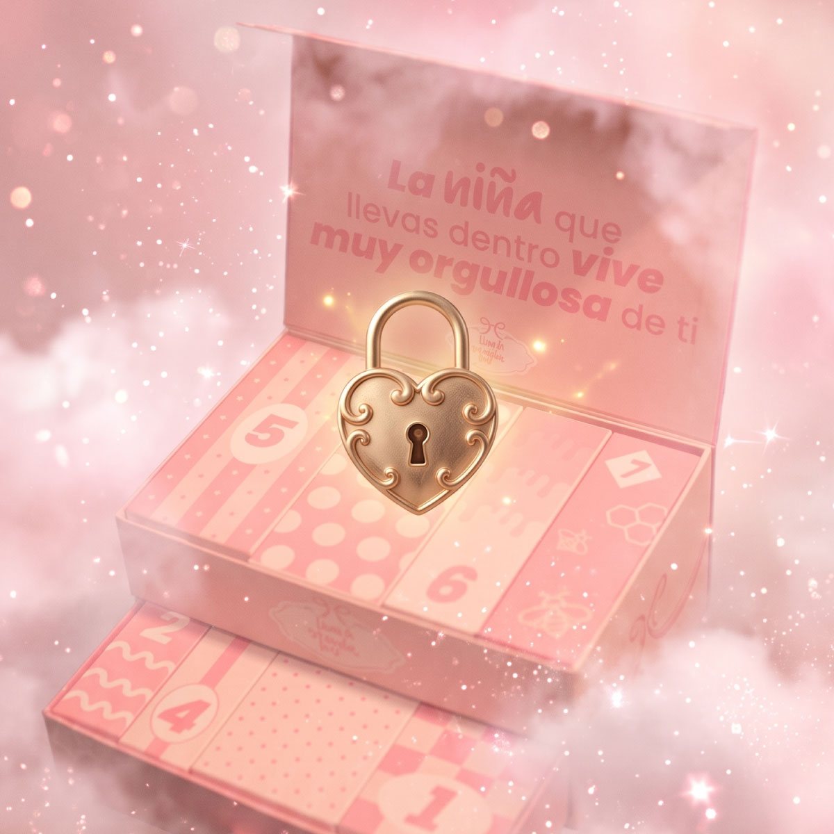 PREVENTA Abono del 50% Calendario de Adviento Lluvia de Estrellas — Kit