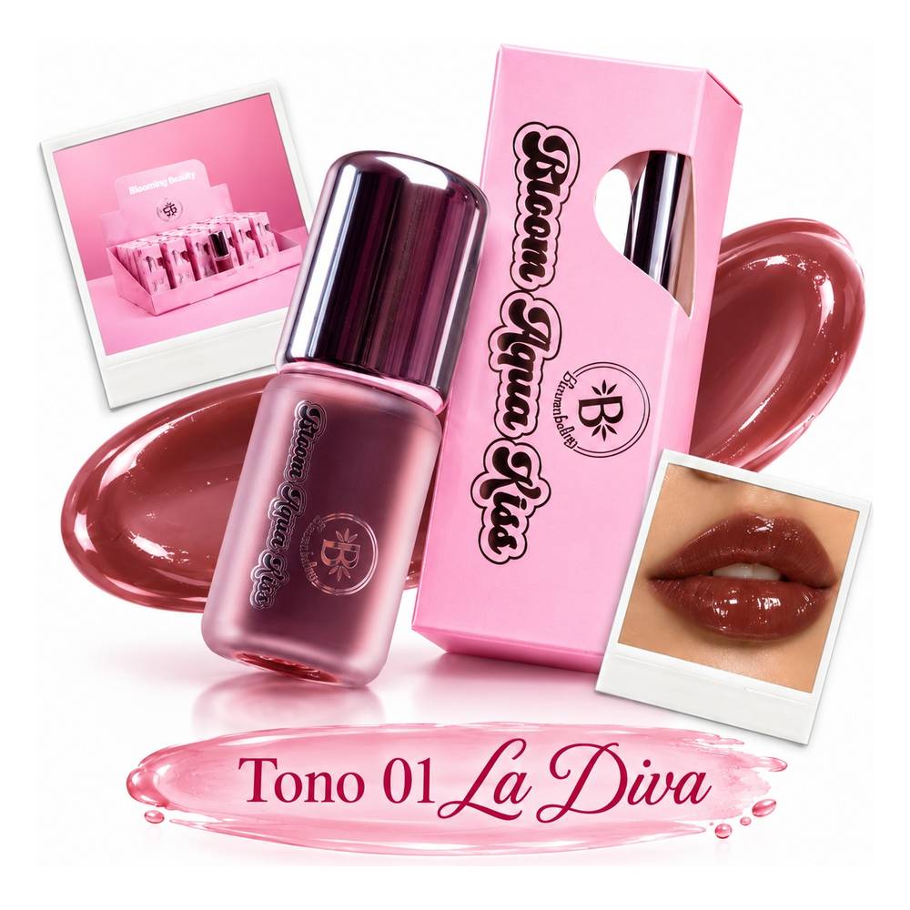Tinta Aqua Kiss Bloomshell 4ml BL-BT300014 — LABIOS