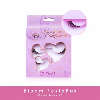 Pestañas Postizas Celestiales X 3 Bloomshell BL-PP2624