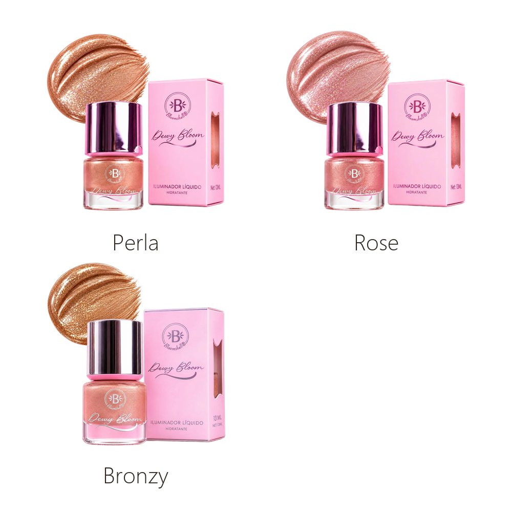 Iluminador Liquido Dewy Bloom Bloomshell 13Ml BL-SIL0108