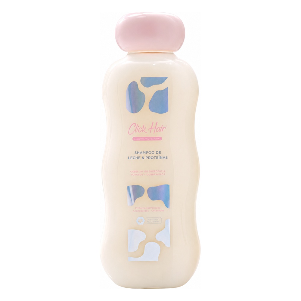 Shampoo Leche y Proteinas Click Hair 300ml PTC9130 — Cabello