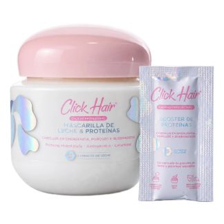 Kit Mascarilla y Booster Proteinas Click Hair PTK9291