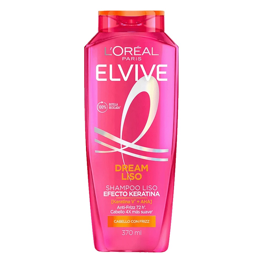 Shampoo Dream Liso Efecto Keratina Elvive 370Ml H5788901 — Cabello