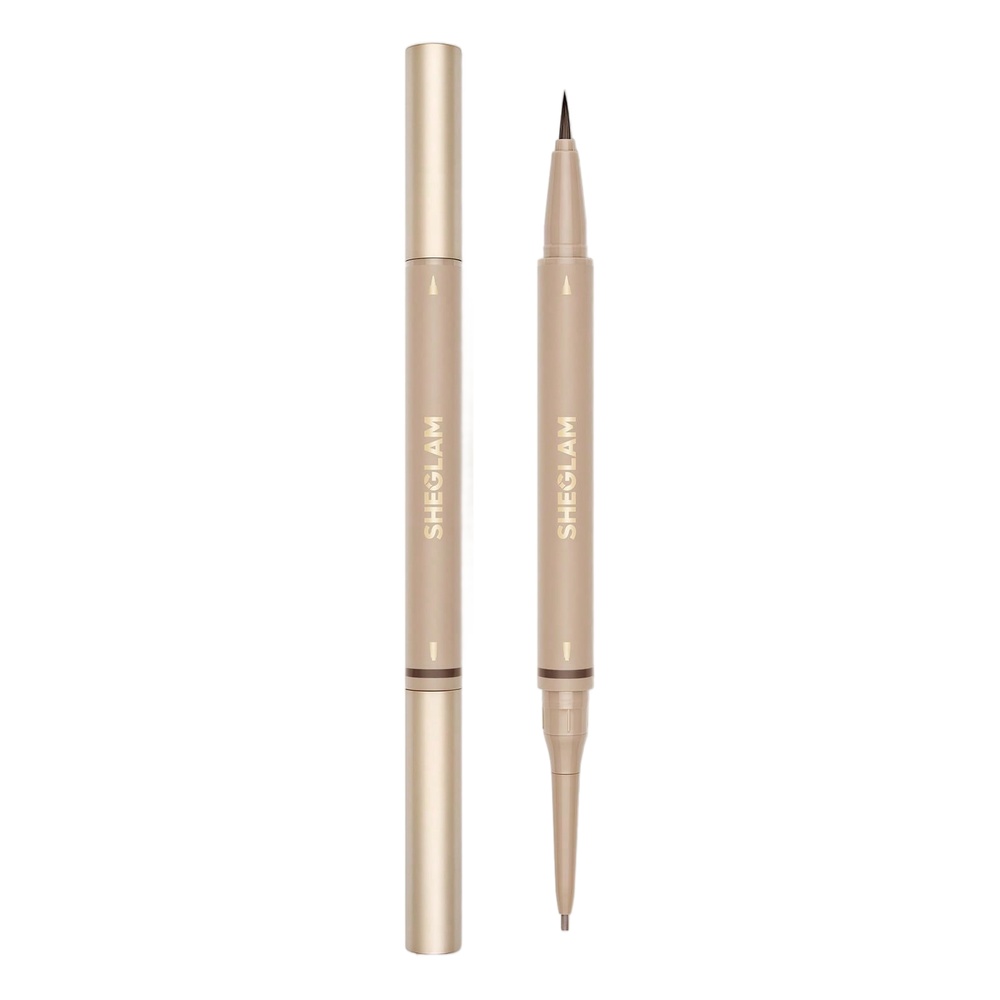 Lapiz de Cejas 2 en 1 Brows On Demand Sheglam — Lápiz de Cejas